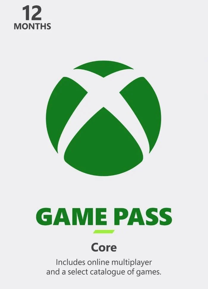 Xbox Game Pass Core 12 mesi GLOBALE