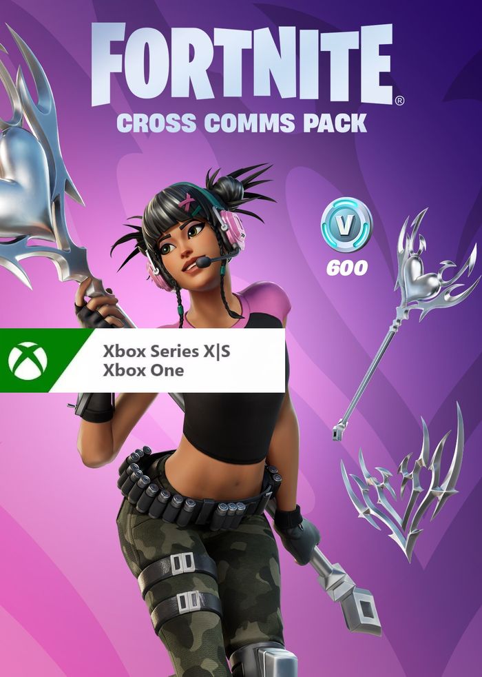 Fortnite - Cross Comms Pack + 600 V-Bucks XBOX LIVE GLOBALE