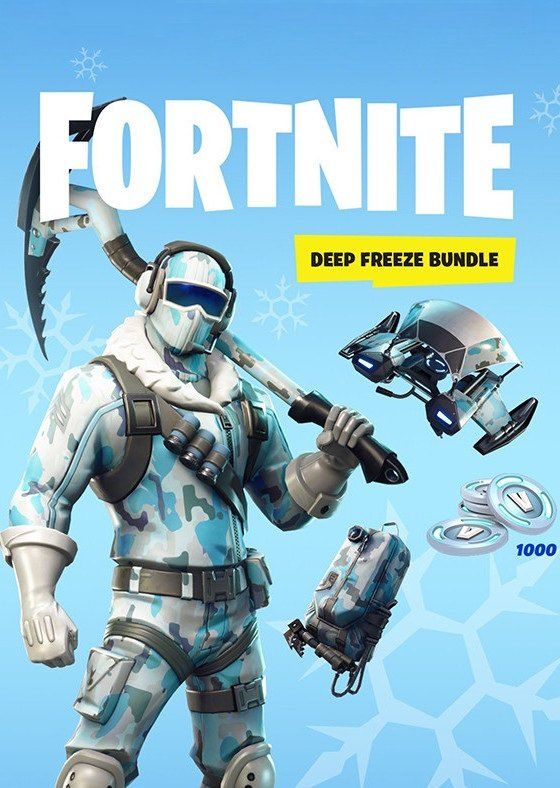 Fortnite: Deep Freeze Bundle + 1000 V-Bucks Epic Games GLOBALE