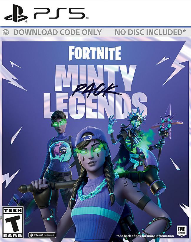 Fortnite Minty Legends Pack + 1000 V-Bucks (PS5) PSN GLOBALE