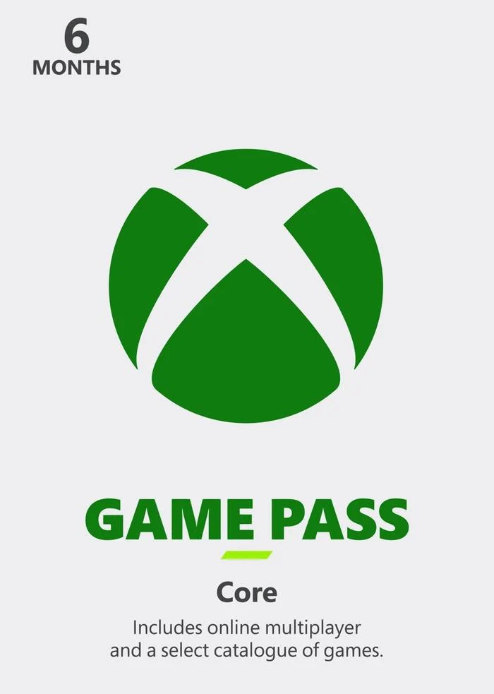 Xbox Game Pass Core 6 mesi GLOBALE