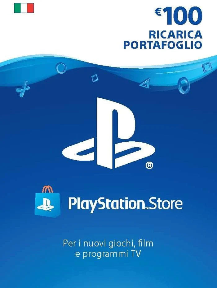 PlayStation Network Card 100 EUR PSN ITALIA